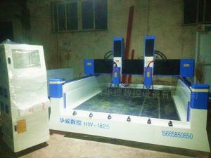 甘孜藏族自治州乡城县HW1825双头重型石材雕刻机