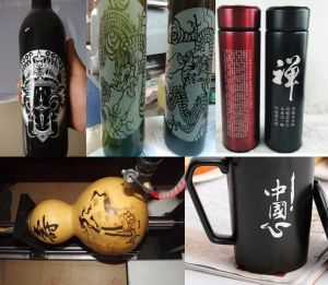 甘孜藏族自治州乡城县酒瓶葫芦工艺品激光雕刻机